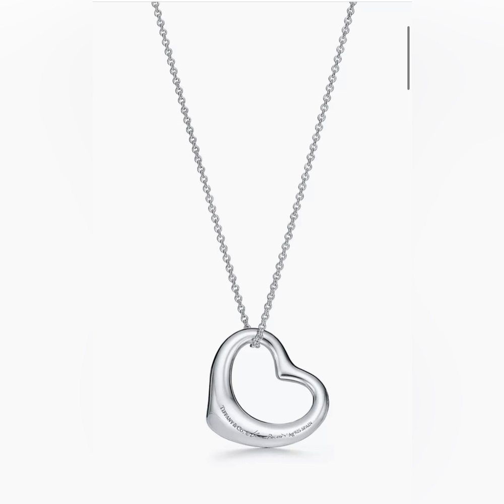 Tiffany & Co Open Heart Pendant